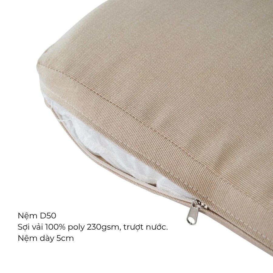 Ghế Rope Gỗ Tràm Cao Cấp Nordic – Ghế Cafe Ngoài Trời Chuẩn Xuất Khẩu