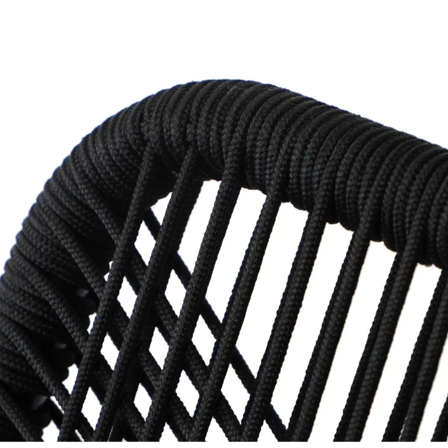 Ghế Rope Gỗ Tràm Cao Cấp Nordic – Ghế Cafe Ngoài Trời Chuẩn Xuất Khẩu