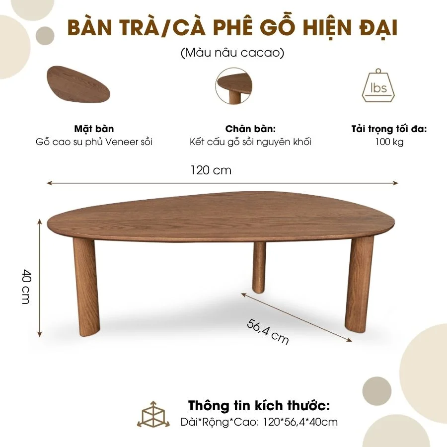 Bàn Trà Gỗ Made4Home – Bo Góc An Toàn, Veneer Tự Nhiên Cao Cấp Cho Phòng Khách Hiện Đại 13 Bàn Trà Gỗ Made4Home – Bo Góc An Toàn, Veneer Tự Nhiên Cao Cấp Cho Phòng Khách Hiện Đại