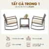 Bộ Ghế Bập Bênh Thư Giãn Ngoài Trời Made4Home – Patio Bistro Set 15 Bộ Ghế Bập Bênh Thư Giãn Ngoài Trời Made4Home – Patio Bistro Set