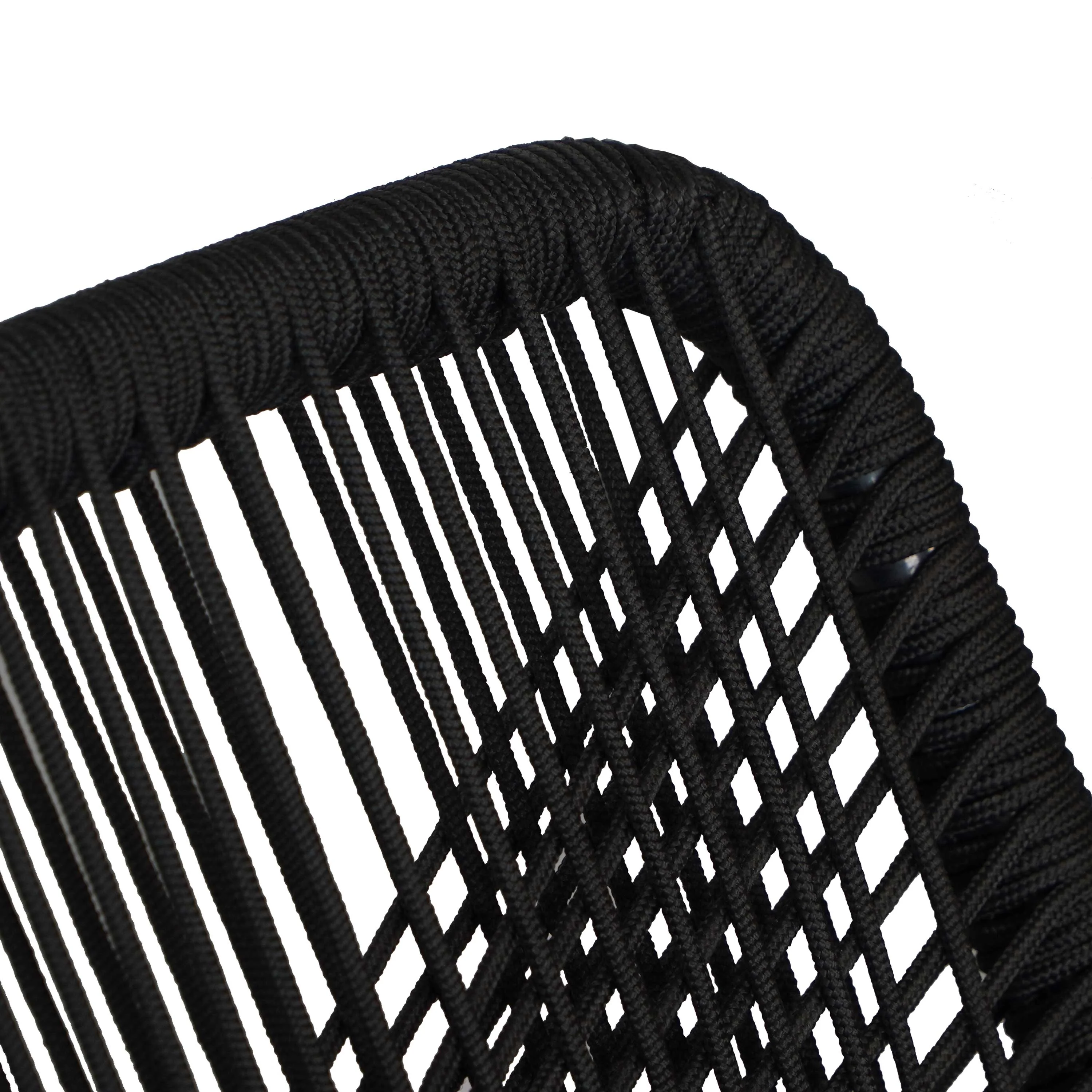 Ghế Rope Gỗ Tràm Cao Cấp Nordic – Ghế Cafe Ngoài Trời Chuẩn Xuất Khẩu