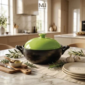 Nồi đất Nắp Sứ CeraCook Made4Home – Giữ Nhiệt Tốt, Nấu Ngon Chuẩn Vị Việt