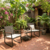 Bộ Ghế Bập Bênh Thư Giãn Ngoài Trời Made4Home – Patio Bistro Set