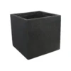Rhine Square Poly Planter (Set Of 2) – Black 17 Rhine Square Poly Planter (Set Of 2) – Black
