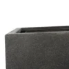 Rhine Square Poly Planter (Set Of 2) – Black 18 Rhine Square Poly Planter (Set Of 2) – Black