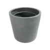 Rugen Cylindrical Round Poly Planter (Set Of 2) – Dark Grey 13 Rugen Cylindrical Round Poly Planter (Set Of 2) – Dark Grey