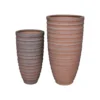 Shine Urn Poly Planter (Set Of 2) – Red Brown 17 Shine Urn Poly Planter (Set Of 2) – Red Brown