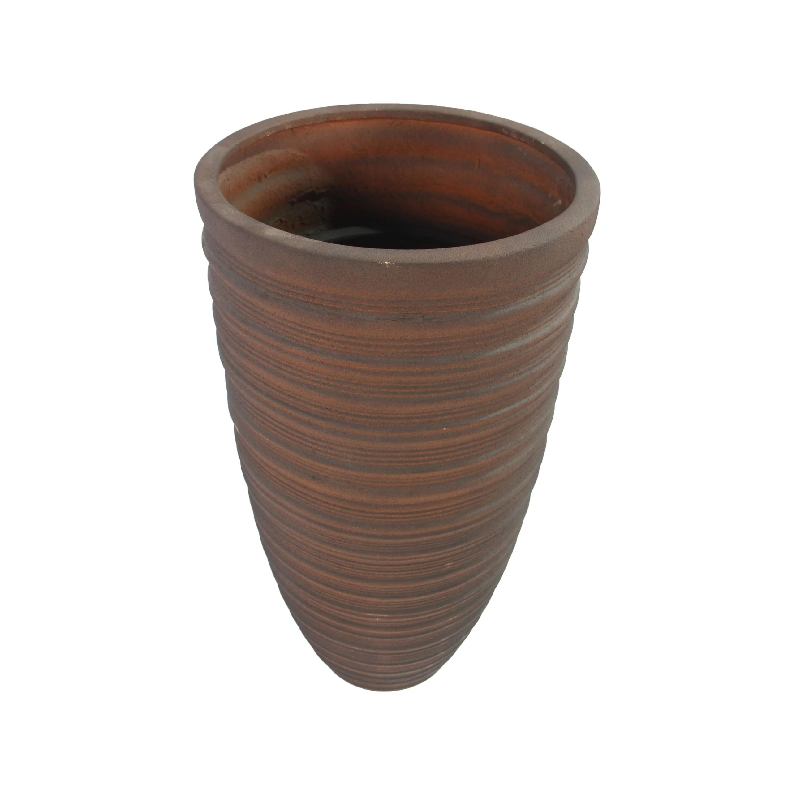 Shine Urn Poly Planter (Set Of 2) – Red Brown 8 Shine Urn Poly Planter (Set Of 2) – Red Brown
