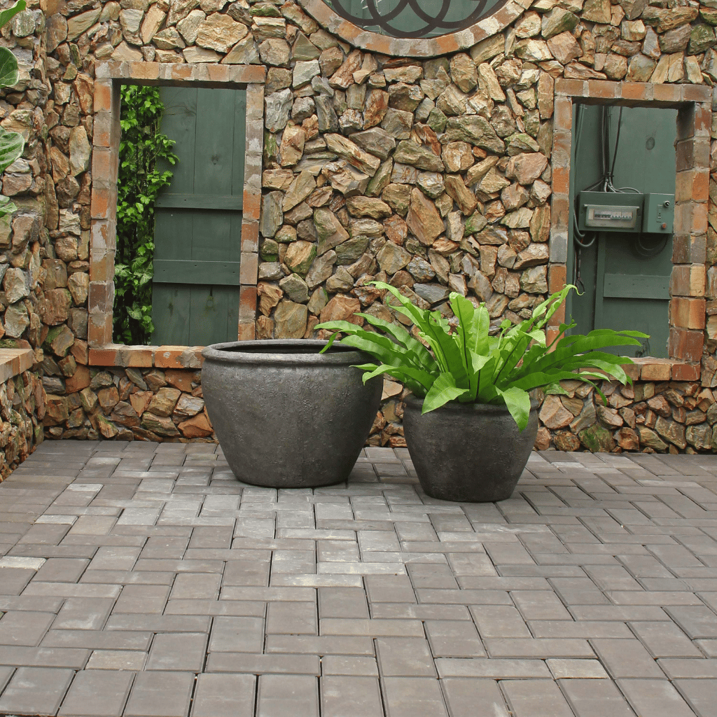 Terre Poly Planter (Set Of 2) – Grey 5 Terre Poly Planter (Set Of 2) – Grey