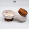 Chén Ăn Thú Cưng Gốm Sứ Kèm Đế Gỗ – Thiết Kế Nâng Cao, An Toàn Cho Chó Mèo 24 Chén Ăn Thú Cưng Gốm Sứ Kèm Đế Gỗ – Thiết Kế Nâng Cao, An Toàn Cho Chó Mèo