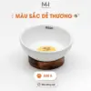 Chén Ăn Thú Cưng Gốm Sứ Kèm Đế Gỗ – Thiết Kế Nâng Cao, An Toàn Cho Chó Mèo 20 Chén Ăn Thú Cưng Gốm Sứ Kèm Đế Gỗ – Thiết Kế Nâng Cao, An Toàn Cho Chó Mèo