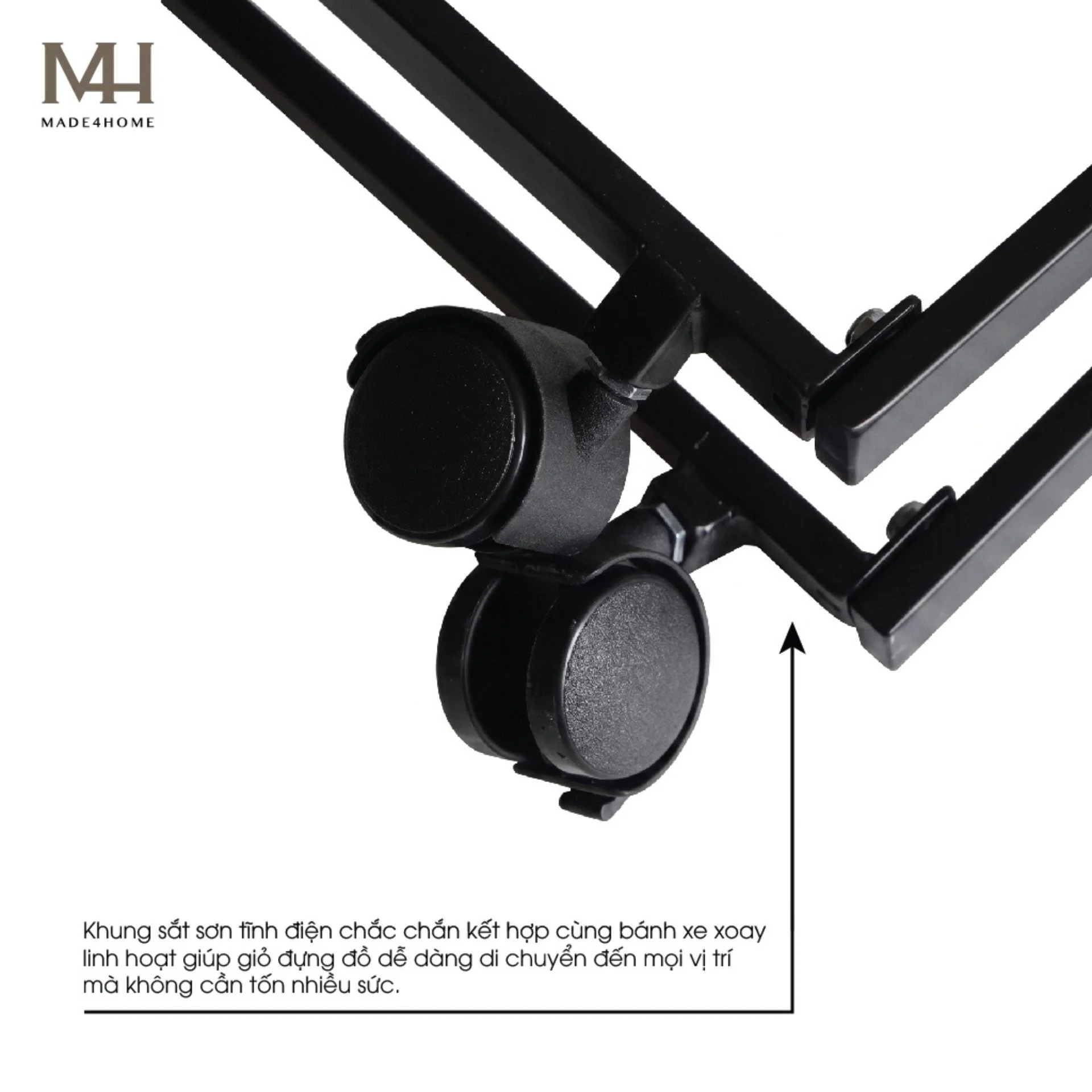 Giỏ Đựng Đồ 2 Ngăn Có Bánh Xe Made4Home – Phân Loại Đồ Gọn Gàng, Di Chuyển Linh Hoạt 35 Giỏ đựng đồ 2 ngăn có bánh xe Made4Home