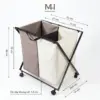 Giỏ Đựng Đồ 2 Ngăn Có Bánh Xe Made4Home – Phân Loại Đồ Gọn Gàng, Di Chuyển Linh Hoạt 24 Giỏ Đựng Đồ 2 Ngăn Có Bánh Xe Made4Home – Phân Loại Đồ Gọn Gàng, Di Chuyển Linh Hoạt