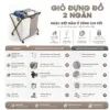Giỏ Đựng Đồ 2 Ngăn Có Bánh Xe Made4Home – Phân Loại Đồ Gọn Gàng, Di Chuyển Linh Hoạt 25 Giỏ Đựng Đồ 2 Ngăn Có Bánh Xe Made4Home – Phân Loại Đồ Gọn Gàng, Di Chuyển Linh Hoạt