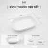 Khay nướng sứ Snow Made4Home có tay cầm chịu nhiệt cao 14 Khay nướng sứ Snow Made4Home có tay cầm chịu nhiệt cao